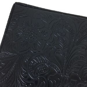 NWOT Jewelry Box Square‎ Floral Tooled Dark Acadamia Gothic Steampunk Gift